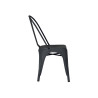 Set 2 Sedie Moia lamiera galvanizzata grigio piombo esterno