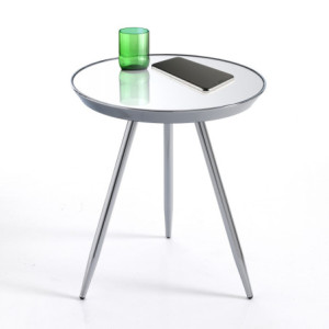 Zoom Tavolino / Comodino Spok Chrome 46X44X8 Cm