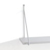 Mensola Da Parete Fast White 24 X 65 H.4 Cm