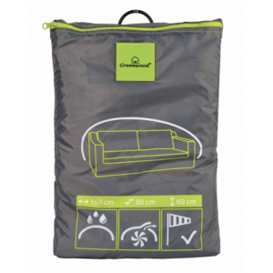 Cover Divano 2P 160X80 Moia