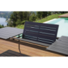 Tavolo Porto Ercole Allungabile 200/300 X 102 Cm - Allungo Centrale - Antracite Moia