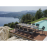 Tavolo Porto Ercole Allungabile 200/300 X 102 Cm - Allungo Centrale - Antracite Moia