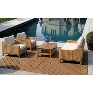 Salotto Maiori In Rattan Leles Moia