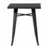 Tavolo Lamiera 60X60 Piombo Moia