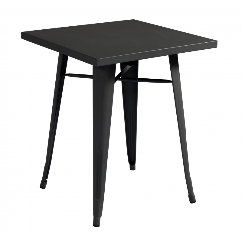 Tavolo Lamiera 60X60 Piombo Moia
