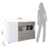 Mobile 2 Ante 1 Cassetto Johnny 136 X 44 H5,5 Cm