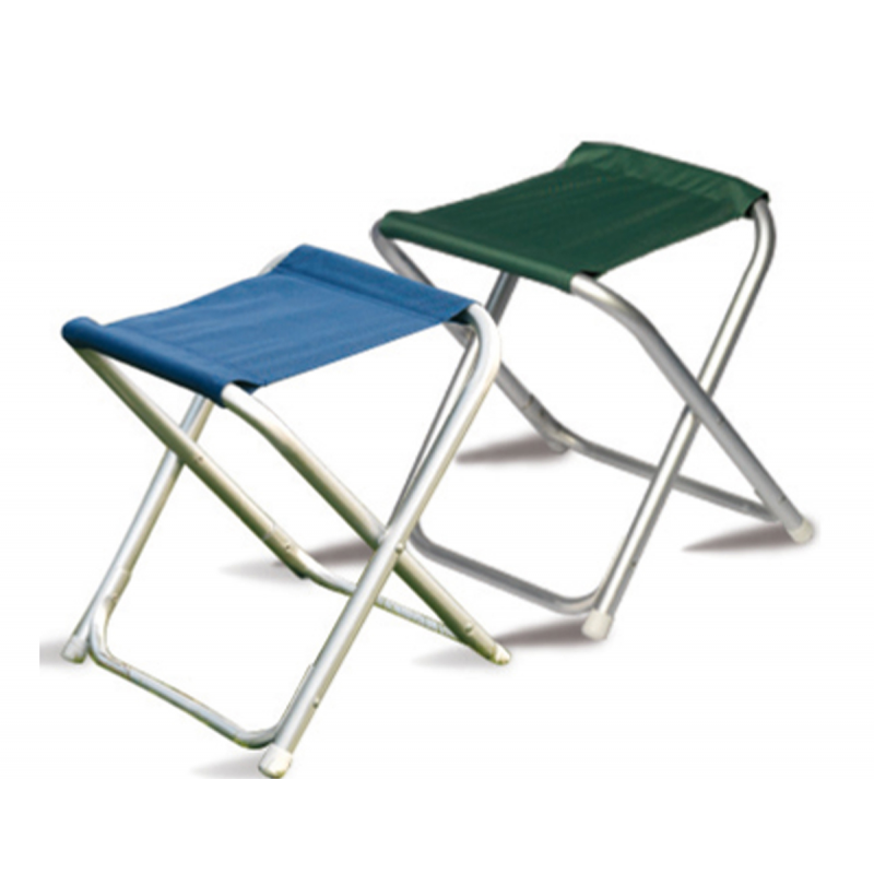Set Di 2 Sgabelli Pescatore Pieghevole Alluminio/Polimerico Blu Moia