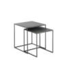 Set 2 Tavolini Thin 43X42X4,5 Cm