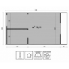 Camping Pod Cm. 300X600 Losa