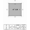 Casetta Birba 200X200 Losa