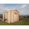 Casetta Con Legnaia Ava Cm. 200X200 Losa