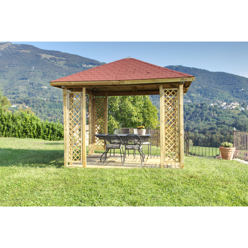 Gazebo Stromboli 315X315 Losa