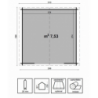 Casetta Astrid Cm 300X300 Losa