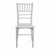 Sedia resina chiavari bianco cm40x43h90
