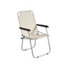 Set 6 sedie relax pieghevoli alluminio blu da giardino Moia