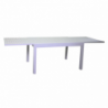 Tavolo alluminio Cleveland allungabile bianco cm105/210x75h75