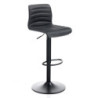 Sgabello Bar Garbo Black 46X55 H44 Cm