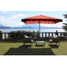 Ombrellone palo laterale Allegro Made in Italy - 250 x 250 cm