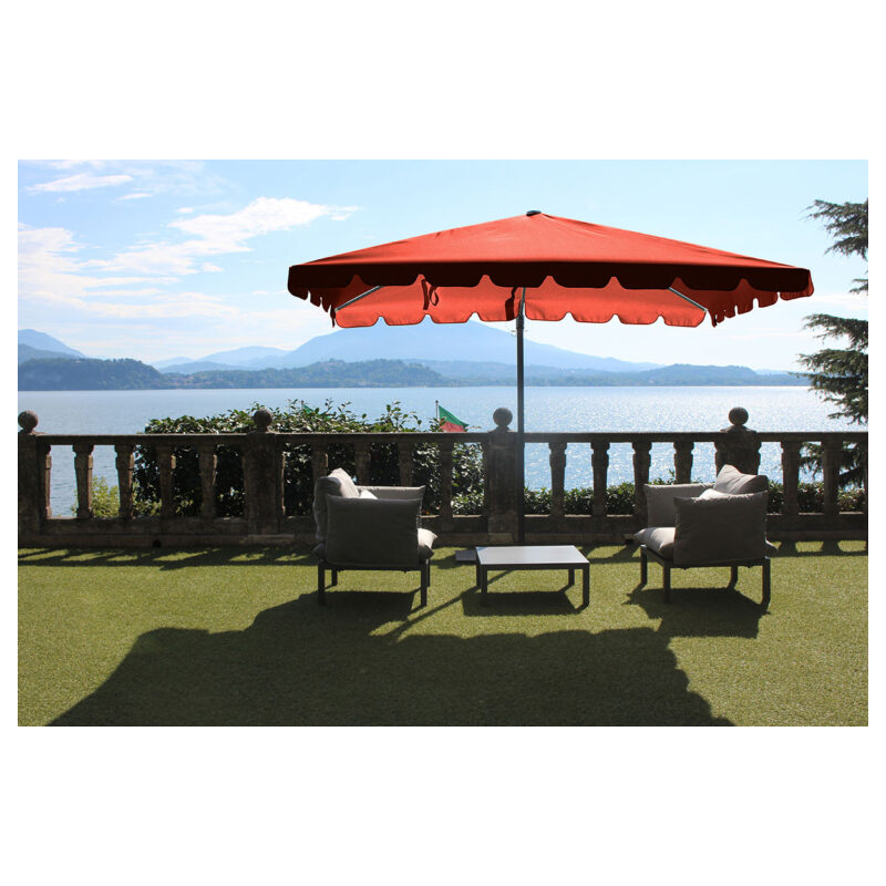 Ombrellone palo laterale Allegro Made in Italy - 200 x 300 cm