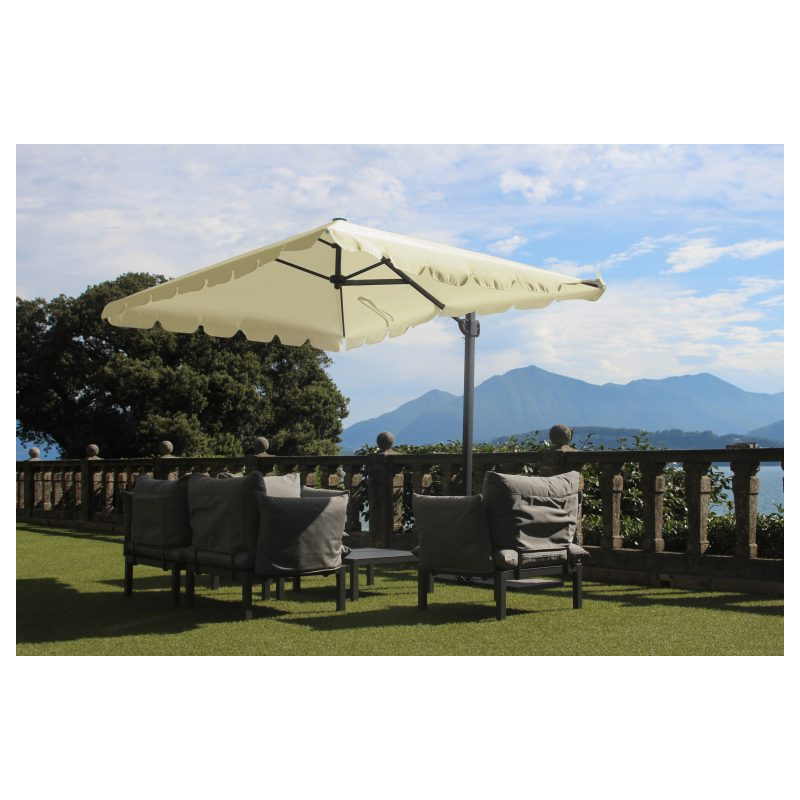 Ombrellone palo laterale Allegro Made in Italy - 200 x 300 cm