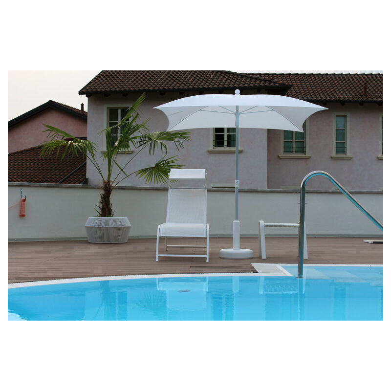 Ombrellone a palo centrale Superalux Quad 200x200