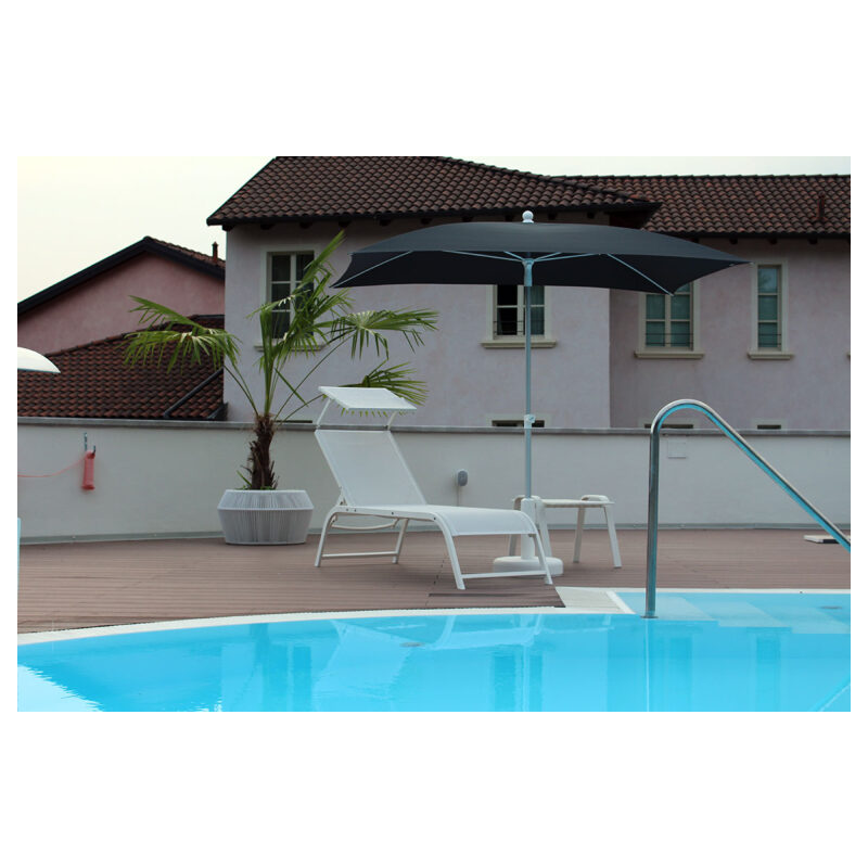 Ombrellone a palo centrale Superalux Quad 200x200