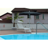 Ombrellone a palo centrale Superalux Quad 200x200