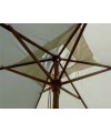 Ombrellone palo centrale Timbers Made in Italy - 300 x 300 cm