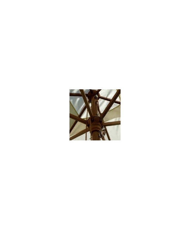 Ombrellone palo centrale Timbers Made in Italy - 300 x 300 cm