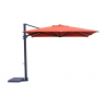 Ombrellone a palo laterale Peter Q300x400 cm Made in Italy