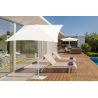 Ombrellone a palo centrale Trend Ice Q200x200 cm Made in Italy