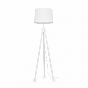 Lampada Da Terra York Pt1 Bianco Ideal-Lux