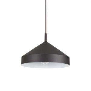 Lampada a Sospensione Yurta SP1 D30 Nero Ideal Lux - Design Moderno