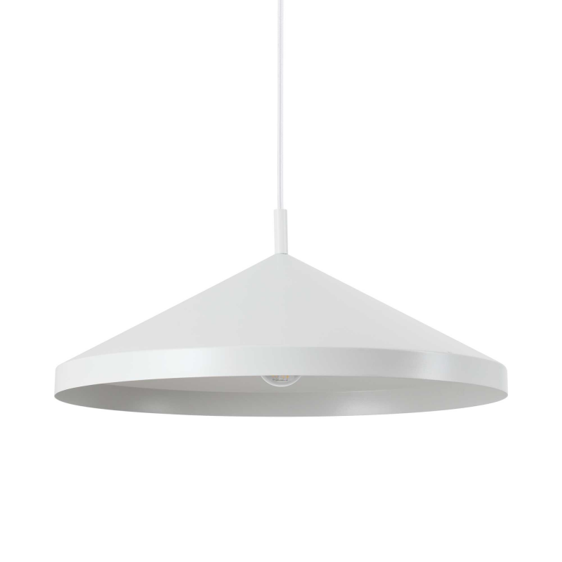 Lampada a Sospensione Yurta SP1 D50 Bianco Ideal Lux - Design Moderno