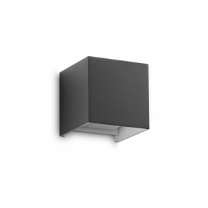 Lampada Da Parete Atom Ap D10 Antracite Ideal-Lux