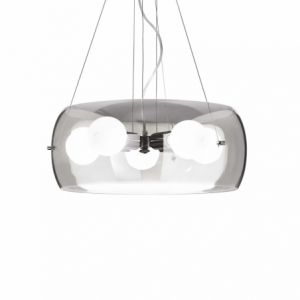 Lampada A Sospensione Audi-10 Sp5 Fume' Ideal-Lux