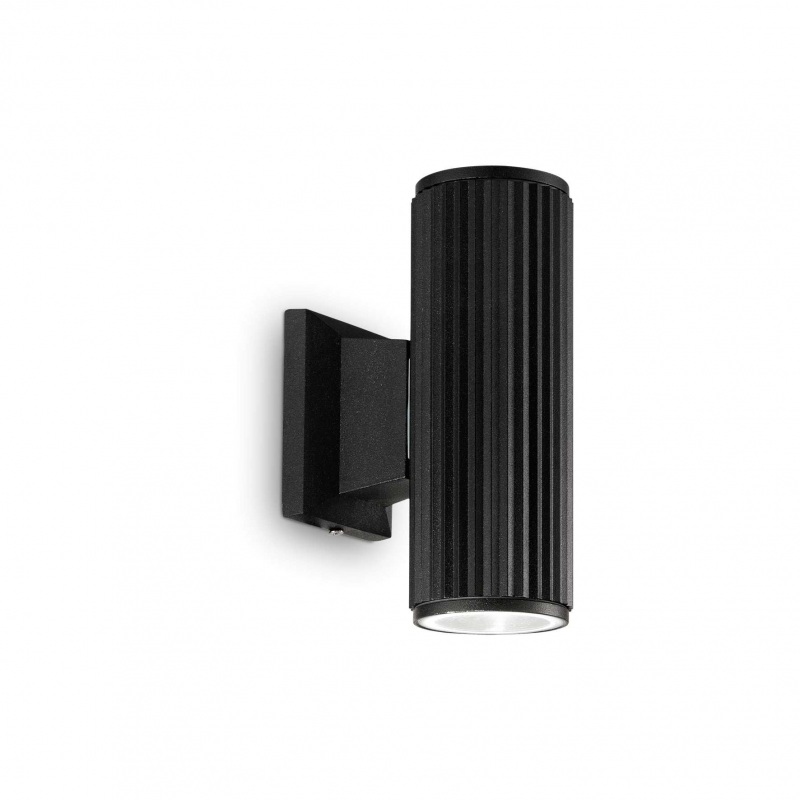 Lampada Da Parete Base Ap2 Nero Ideal-Lux
