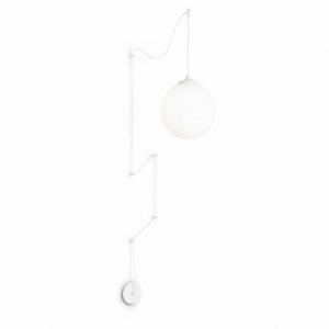 Lampada A Sospensione Boa Sp1 Bianco Ideal-Lux