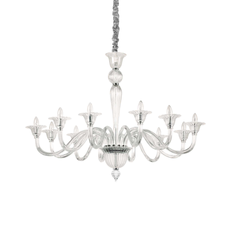 Lampada A Sospensione Brigitta Sp12 Trasparente Ideal-Lux