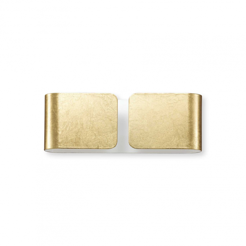 Lampada Da Parete Clip Ap2 Mini Oro Ideal-Lux