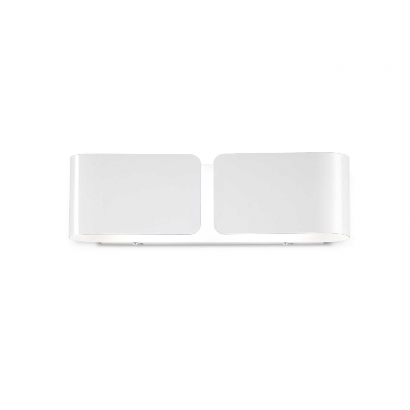 Lampada Da Parete Clip Ap2 Small Bianco Ideal-Lux
