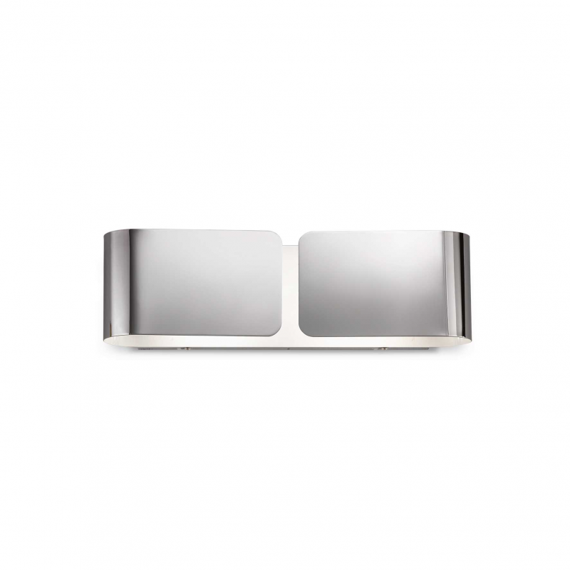 Lampada Da Parete Clip Ap2 Small Cromo Ideal-Lux