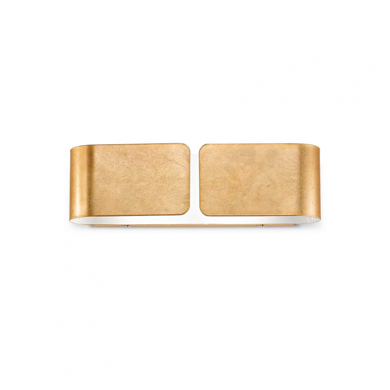 Lampada Da Parete Clip Ap2 Small Oro Ideal-Lux