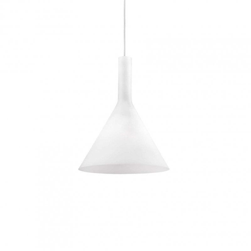 Lampada A Sospensione Cocktail Sp1 Small Bianco Ideal-Lux