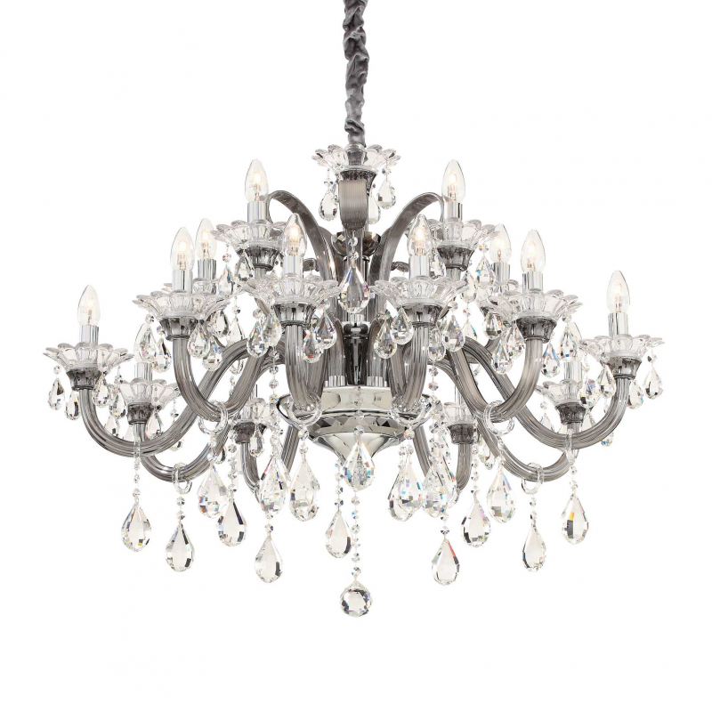 Lampada A Sospensione Colossal Sp15 Grigio Ideal-Lux