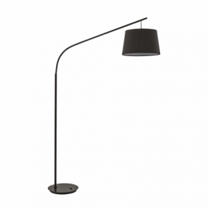 Lampada Da Terra Daddy Pt1 Nero Ideal-Lux