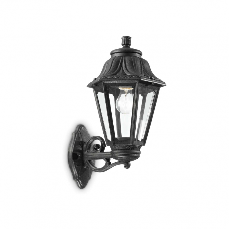 Lampada Da Parete Dafne Ap1 Big Nero Ideal-Lux