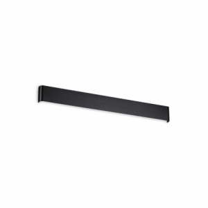 Lampada Da Parete Delta Ap D083 4000K Nero Ideal-Lux