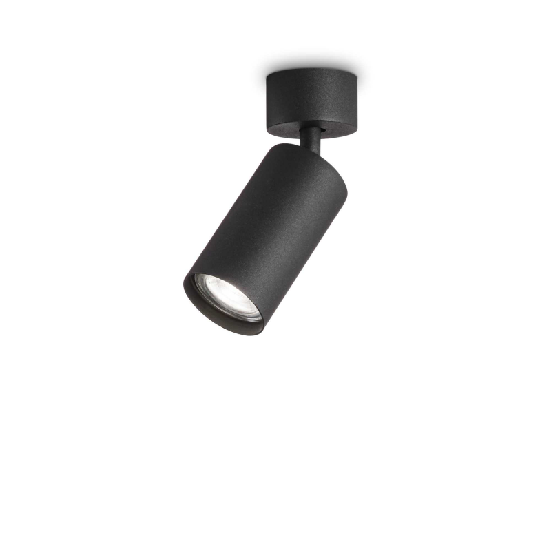 Lampada Da Soffitto Dynamite Pl1 Nero Ideal-Lux