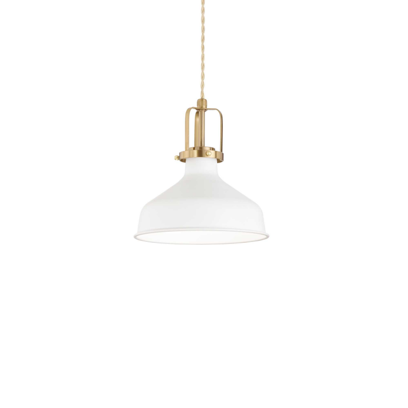 Lampada A Sospensione Eris-1 Sp1 Bianco Ideal-Lux